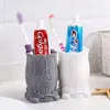 Organizadores de maquillaje para cosméticos Joyas de esmalte de uñas Caja de plástico Desk Groinizador de escritorio de escritorio Soporte de lápiz