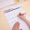 Kalendarz 2024 Kalendarz ścienny 365 Day Planner Kalendarze Papierowe kalendarz dzienny cotygodniowe planery harmonogram