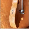 Усилители электрическая гавайская гитарная тенор 26 -дюймовый мини -мини -полный твердый из красного дерева усилители наушники 4 Strings Bluetooth Travel