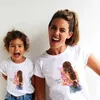 Familie matching outfits schattige moeder kinderen familie matching outfits zomer moeder dochter matching kleding mama baby meisje kleren d240507