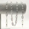 Glasögon kedjor glasögon kedja metall solglasögon hållare rem mode glasögon behållare glas kedja kord lanyard för kvinnor och flickor halsband