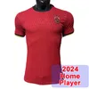 2024 Çin Erkek Oyuncu Versiyonu Futbol Formaları Milli Takım Zhang Wu Lei Zhang LP Xie PF Evde Beyaz Futbol Gömlekleri Kısa Kol Ülkeleri