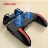 Accessori per giochi Game Game Game Controller Joystick Board per PUBG Trigger Dual Cooling Fan Game Cooler per telefoni cellulari J240507