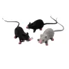 Toys Fake Small Rat Lifekey Mouse Model Prop effrayant Trick Prank Toy Horror Halloween Party décor Prothing Jokes nouveauté Toys drôles