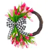 Decorative Flowers Wedding Decoration Wreath High Degree Of Simulation Beautiful Effect Suitable For Various Holiday