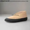 The Row Shoes Designer-Kleiderschuhe Neue Fell integrierte Wolle ein Fuß Non