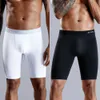 UNDUPTS 2023 Yeni pamuk boksu uzun bacaklı iç çamaşırı erkek şortları için uygun büyük boyutlar ve iç çamaşırı lüks marka boksu Menl2405 için iç çamaşırı