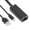 Ethernet Network Card Adapter Micro USB -Strom für RJ45 10/100 Mbit/s für Fire TV Stick Chromecast Google