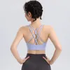 Fixed Chest Pad Sports beha, mooie rug dunne riem schok-absorberende yoga vest best verkochte fitness en hardloop ondergoed voor vrouwen