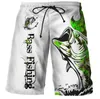 Heren shorts Cool Tiger Wolf Summer Shorts Comfortabele surfplank Hawaiian Beach Shorts Quick Dry Sports Shorts Mens Beach Shorts Boys T240505