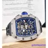 RM Tourbillon Wrist Watch RM011-FM Platinum Original Diamond Set Felipe Massa Limited Edition RM011 Fashion Men's Fashion Casual Business Wrist