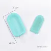 Ferramentas molde de sorvete de silicone com capa de PP adorável bandeja de picolé caseiro DIY Sceas de sorvete Icelolly Ferramentas de verão