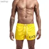 Herren Badebekleidung 2024 Splitstil Badeanzug Strand Shorts Herren Schwimmrelais Badeanzug Sportbekleidung Herren Schwimmen Surfbrett Shorts xW