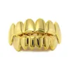 Hip Hop Gold Teeths Grillz Top Bottom Grilles dentaire bouche dentaire Punk dents Cosplay Party Tooth Jielry Gift85945491624900