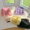 Tutu Dress 2-8t Infant Kid Girl Cake Skirt Toddler Toddler Clothers Autumn Tutu Skirt Cute Sweet Party Club Outfit D240507