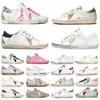 2024 gouden designer schoenen sneakers schoenen casual schoenen ster schoenen luxe vuile oude loafers italy merk originele platform trainers heren dames grote grootte 35-44