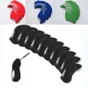 10pcs Golf Club Iron Head Protector Covers Set Putter Protective Cover Accessoires 4 Couleurs 240428