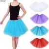 tutu Dress 1pc comfortable 30CM Teens Girl Tutu Ballet Skirt Tulle Costume Fairy Party Hens Nigh d240507