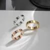 Con una caja genuina Romantic Classic Design Ring del simple anillo de pareja pierde el anillo de pigmento y con anillos originales de carrito de venta en línea