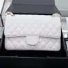 Luxury 2024SS Sacs de créateurs de couleurs pour femmes Fashion en cuir sacs portefeuilles classiques solid moyens premium caviar bijoux monnaie sac à main messager