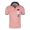2023 Sommer Neue Männer Revers Anti-Pillin Polo-Hemd gestickt Kurzärmel Casual Business Fashion Slim Fit Polo Shirt für Männer