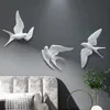 Europeo Bianco bianco Tre-dimensionale Decorazione della parete del soggiorno Soggio