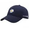 Ballkappen Modebaseballkappe für Frauen Herren Little Daisy Stickerhut Cotton Soft Top Caps Freizeiten Snapback Hats Quan Zhilong GD gleich D240507