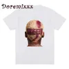 T-shirt féminin Chris Brown Graphic T-shirt Mens Hip Hop Vintage Vintage Cotton Mens Courte à manches Black T-shirt 90S UNISEX STREET Clothingl2405