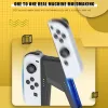 Lautsprecher Game Controller Ladedock Grip für Nintendo Switch/Switch OLED JOYCON -Griff Vshaped Ladegerät Controller Ladegerät