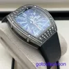 Man RM Wrist Watch Herr Series RM023 18K Rose Gold Original Diamond Fashion Casual Automatisk mekanisk klocka Platinum