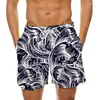Shorts masculins Hawaii Beach Men 2024 Summer Board Casual Holiday Swim Trunks Waves 3D Print Y2K Sweet Swimsuit Homme Short Pantal