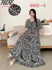 Parti Elbiseleri Vestidos Para Mujer Yaz Kadın Elbise 2024 Boho Maxi Uzun Baskı Giyim Pamuk Keten Vintage Kore Stil Moda