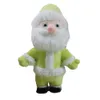 Costumes de mascotte mignonnes en peluche colorée géante iative costume de mascotte de Noël fête d'anniversaire de Noël