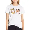 Polos dla kobiet i panda bubu dudu balon T-shirt plus size topy anime ubrania letnie koszulki dla kobiet