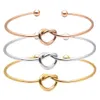 Géométrie Simplicity Love Cross Bracelet Open Rose Gold Hand Bijoux Bride Tribe Twist