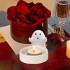 Kerzenhalter Teelichthalter Keramik Licht duftende Herzstück Arbeitsplatten -Dekorationen Geisterhandwerk für Heimat Terrasse