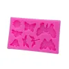 Molds Butterfly Dragonfly Beetle Fondant Silicone Mold Resin en Polymeer Clay Mold Cake Cake Siliconen Keuken Bakgadgets