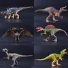 Outros brinquedos 24 estilos de dinossauros brinquedos de dinossauros Jurássico Tyrannosaurus rex Triceratops Brontosaurus Boy Christmas Giftl240502