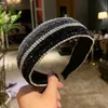 Water Diamond Knot Hair Hoop Women's Wide Edge Hair Headband Jewelry Hair Bundle Hair Card Pressing Hair Headband