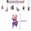 Dekoration Cartoon Happy Good Sound Animal Sing Geburtstag Party Dekoration Latex Ballon Foto Kulisse Banner Kuchen Topper Babyparty