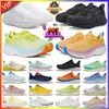 2024 Rocket One Running Chaussures Femmes hommes noirs cuivre Cliftons Norgle de poulets Sands Bondis Cyclamen Chalk Violet Sneaker Sports Womens Mens Trainers