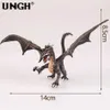 Autres jouets ungh dragon figures Science fiction sauvage Flying Magic Dinosaur Modèle PVC Action Caractère Childrens Series Toysl240502