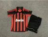 06/07 AC Jerseys Retro Soccer Kits Kits de fútbol Kaka R. Carlos Camisa de Futebol Camisa de fútbol Rivaldo Jersey Vintage 999