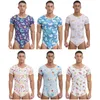 Dames zwemkleding heren mens sissy bodysuit zwempak rompers tops ondergoed jumpsuit schattige cartoon undershirts lingerie feest pyjama zwembaden