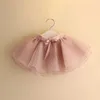 Tutu Kleid Girls Tutu Röcke Perle Kurzer Kuchen Kleinkind Girl Rock Kinder Bow Prinzessin Wavy Pink Puffy Tulle Röcke Ballett Kinder D240507