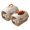 Transporteurs de chats Pet Transport Box porte-chiens porteurs de porteur de chien portable transport de voyage lavable