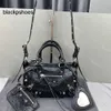 Balencig le Cagole Généhes femmes sacs moto sac en cuir sac de luxe épaule de mode cool fille crossbody rose mini crocodile noir argent rouge sac blanc sacs f365