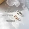 Волшебные кольца любви S925 Серебряное покрытие открытое кольцо для ногтей для женщин с сетчаты