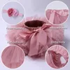 Tutu Dress Baby Girls Pasgeboren Tutu Rok Outfit voor kinderen 2 stks Korte rokken+Hoofdbandset Kostuum Toddler Girl Kleding Kind Birthday Tutus D240507