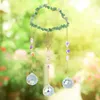 Figurines décoratines Vibration guérisseur Pendant Long Service Life Life Haidmade Suncatcher Tast Chime for Home Garden Window Couleurs vibrantes